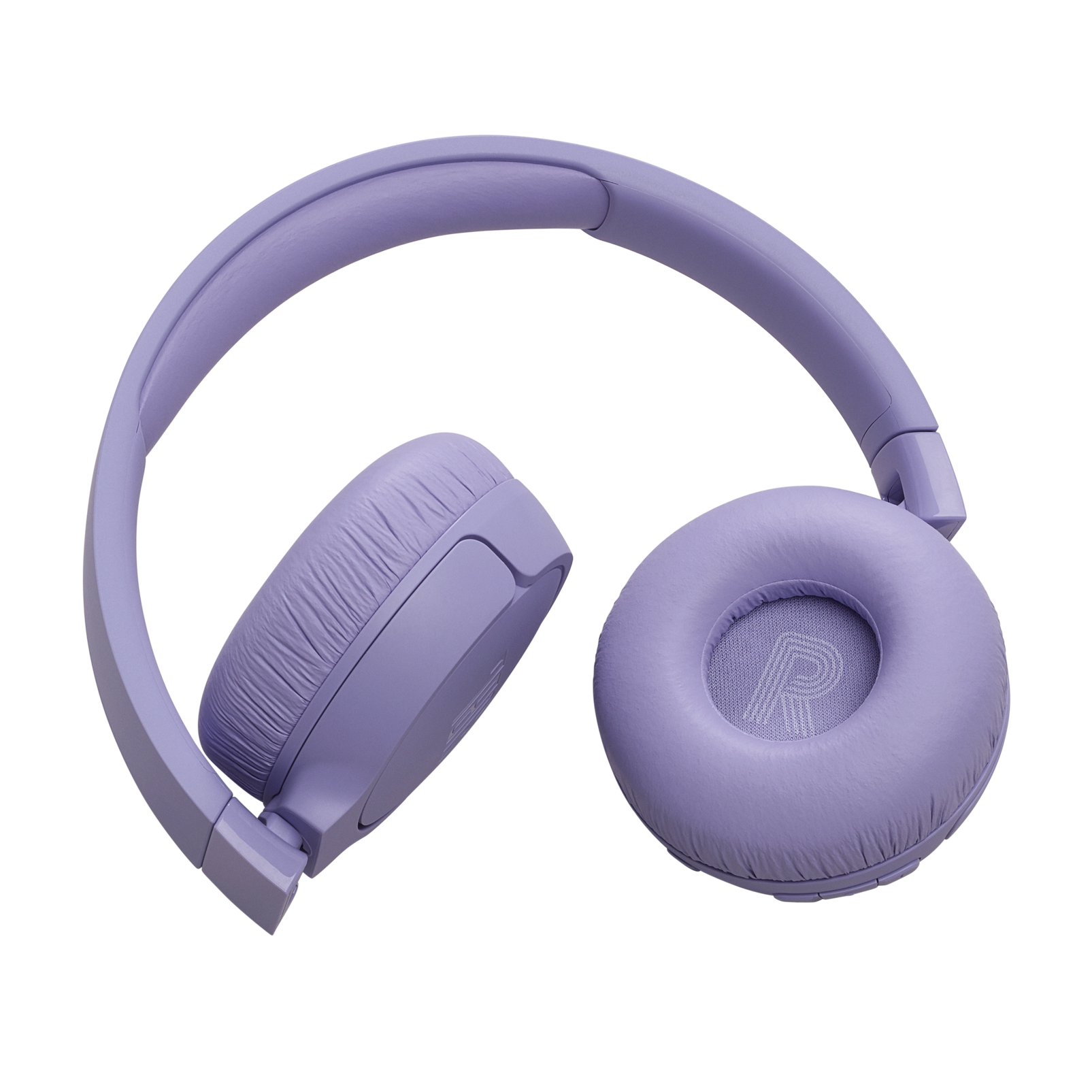 JBL Tune 670NC - Purple - Adaptive Noise Cancelling Wireless On-Ear Headphones - Top